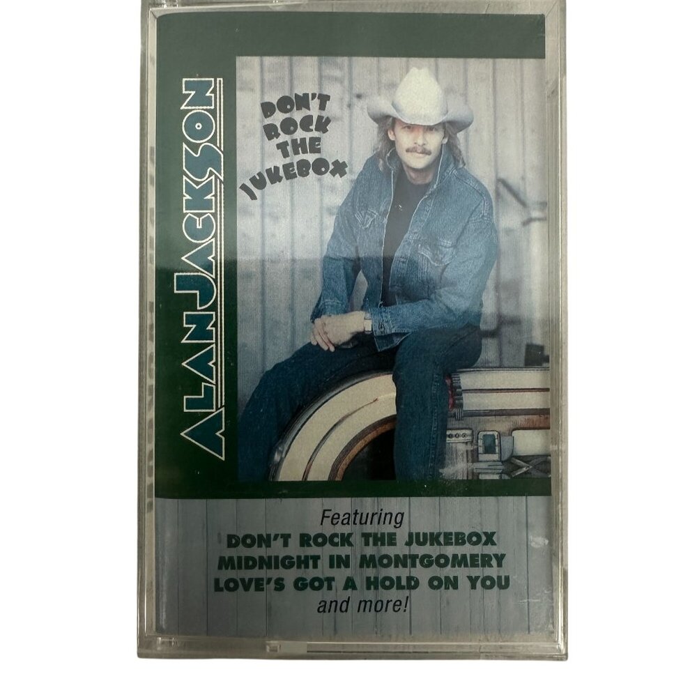 Alan Jackson Dont Rock The Jukebox Cassette Tape 1991 BMG Country